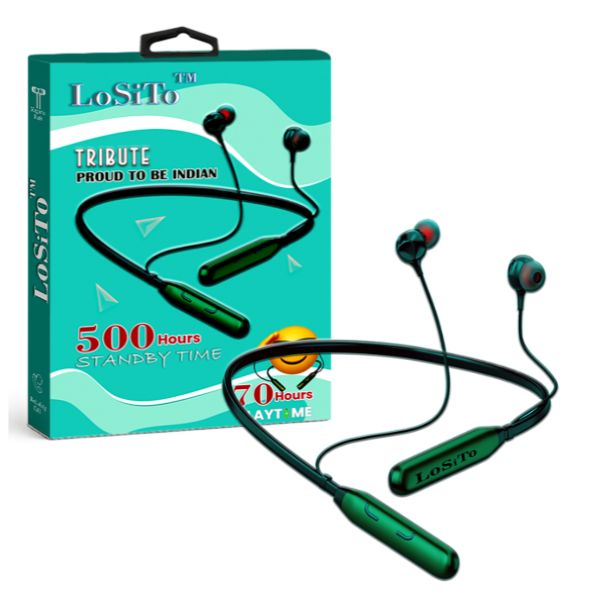 Losito-Tribute Neckband and with best battery life