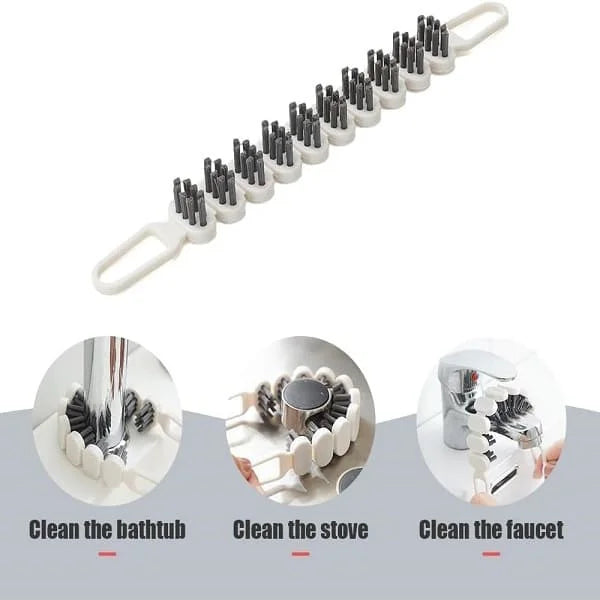 Crevice Cleaning Brush, Hard-Bristled Crevice Cleaning