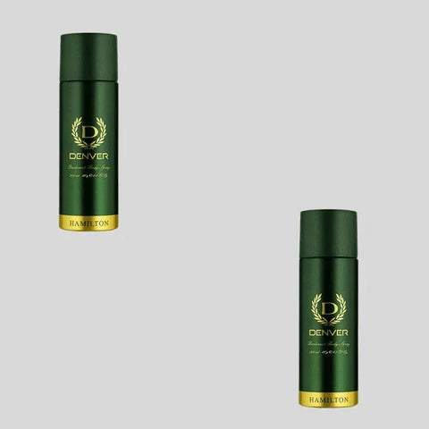 Green 200 ML (Pack of 2) Icon Long Lasting Denver Perfume, For Men, Women