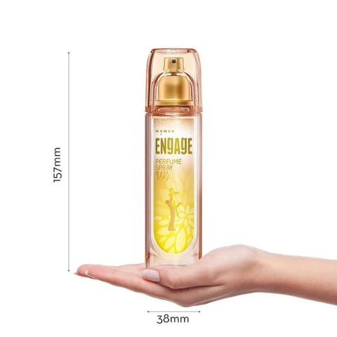 Engage W4 Perfume for Women, Fruity & Floral Fragrance Scent, Skin Friendly Women Perfume.