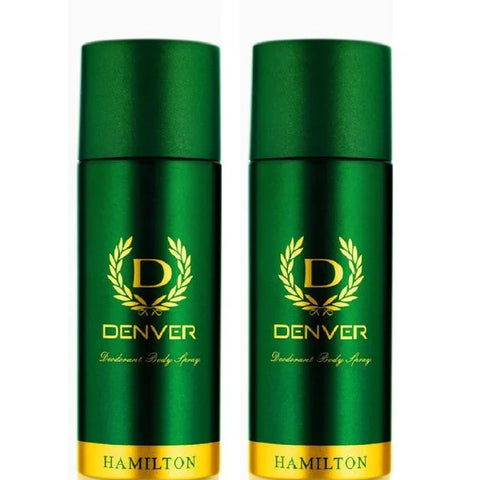 Green 200 ML (Pack of 2) Icon Long Lasting Denver Perfume, For Men, Women