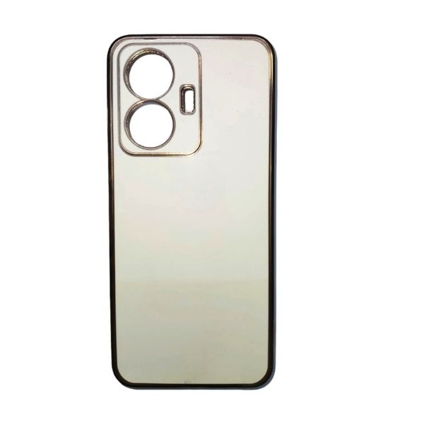 Premium Silicone Soft Impact Mobile Back Cover for VIVO T1