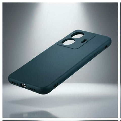 Premium Silicone Mobile Back Cover for VIVO T1 PRO 5G