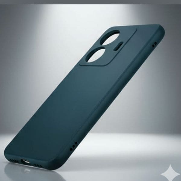 Premium Silicone Mobile Back Cover for VIVO T1 PRO 5G