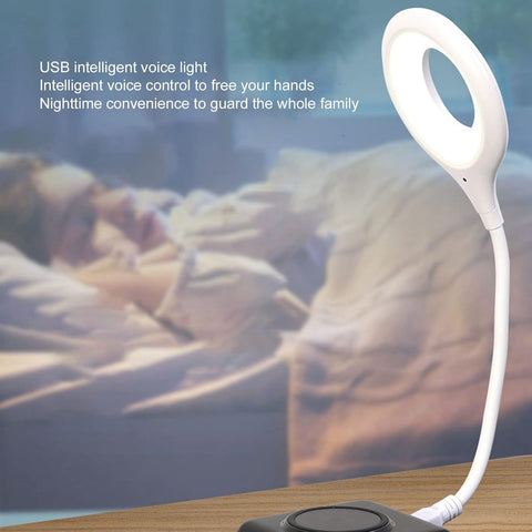 Voice Control USB LED Light with Flexible GooseNeck