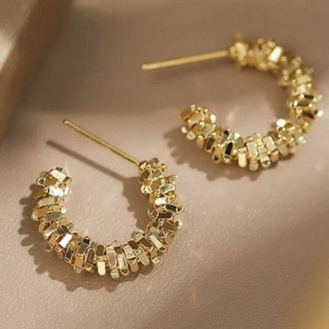 Imported Korean hoop earrings for women girls trendy earrings