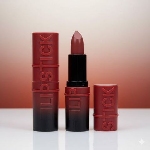 Velvet Matte Finish Lipstick - Rich Earthy Nude in Bold,long-lasting-Genuine