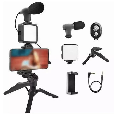 Universal Vlogging Video Kit with wireless Bluetooth