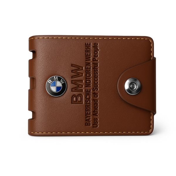 Men Casual BMW Artificial Leather Wallet