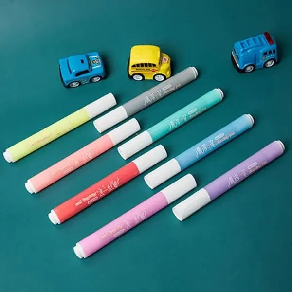 12 Color Water Floating Pen For Kids.