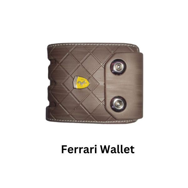 Combo : Ferrari Wallet +Clensta Deodorant+ Multi Design Belt