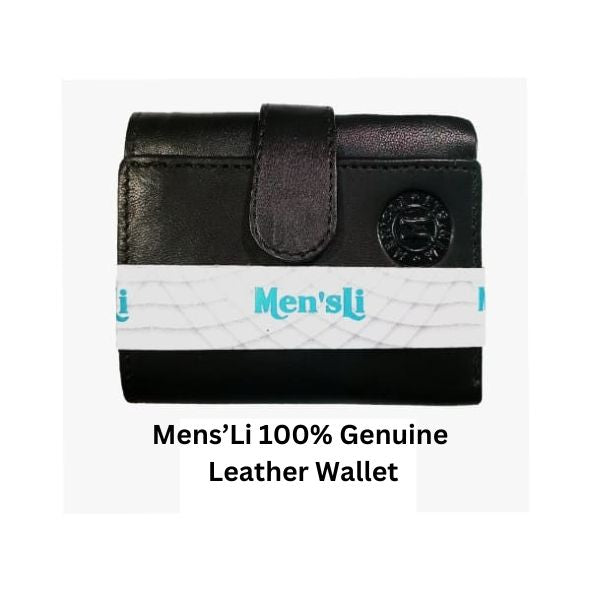 Combo : Multi Design Belt + Men’s Li Wallet 100% Genuine leather