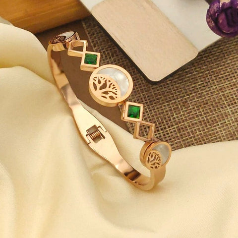 Rose Gold Plated Kada for Women