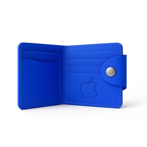 Men Casual Apple Design Artificial Leather Wallet