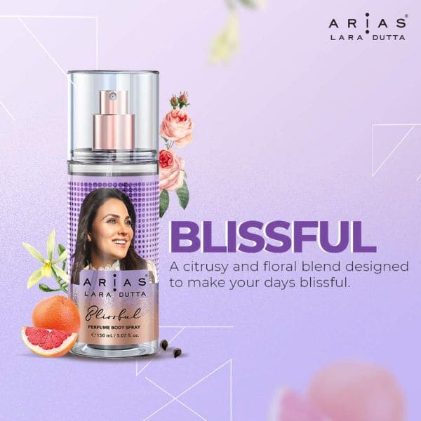 Arias Perfume Body Spray Blissful for women