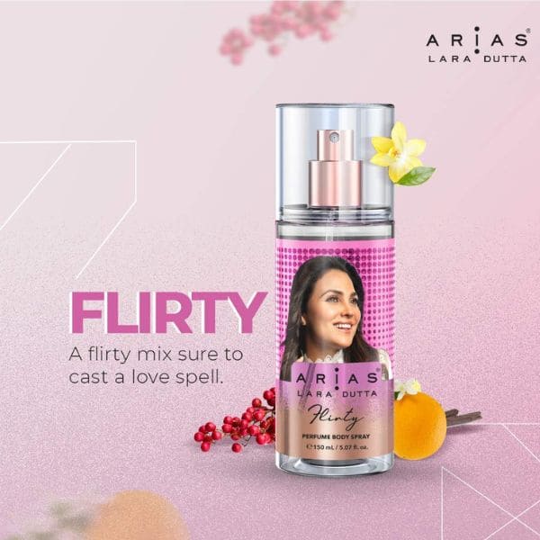 Arias Perfume Body Spray Flirty for women