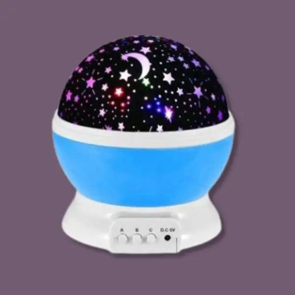 Star Light Rotating Projector Lamp With 360 Degree (Random Color) - My Store