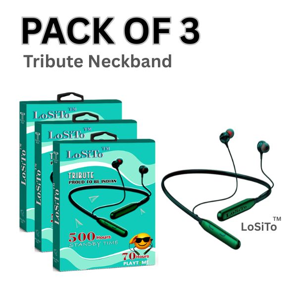 Tribute - Losito Neckband (Pack of 3)
