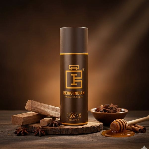 Being Indian Bi-X Deodorant Spray for Men – Intense Long-Lasting Fragrance