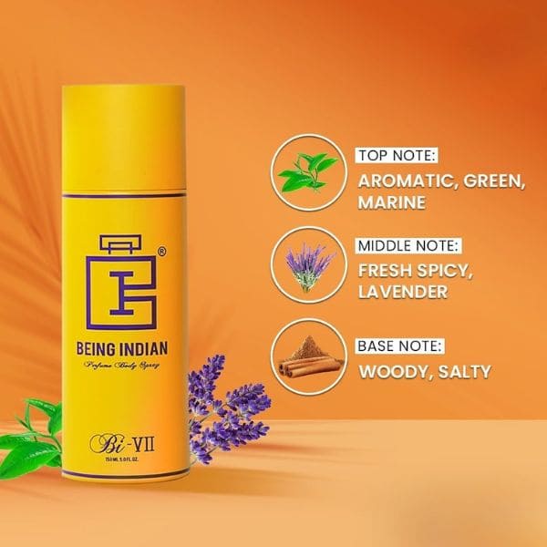 Being Indian Bi-VII Deodorant Spray For unisex