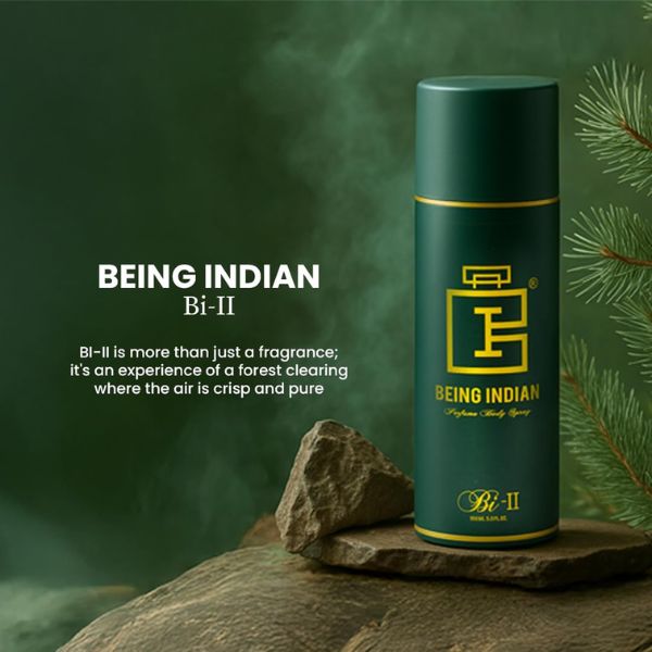 Being Indian Bi-II Deodorant Spray For Men – Long-Lasting