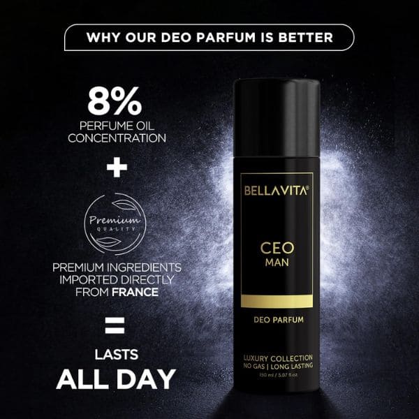 Bella Vita CEO Deodorant forMen | Premium Odour Protection