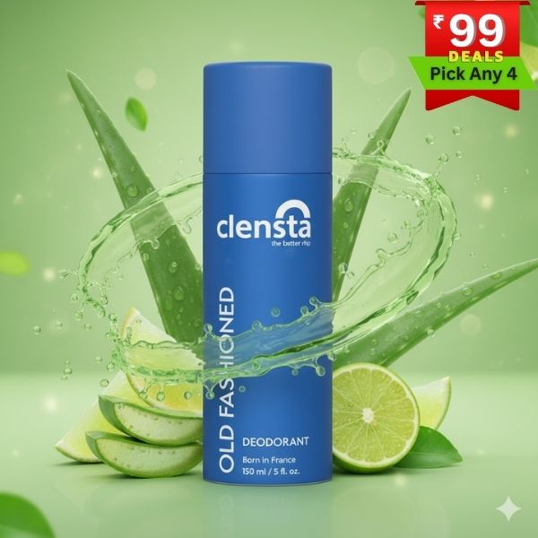 ₹99 Deals|Clensta OLD Fashioned Deodorant for unisex
