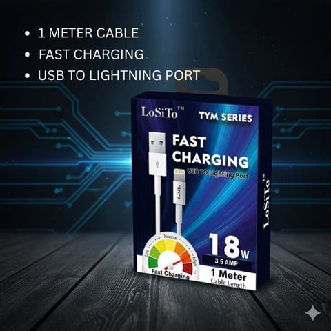 LoSiTo™ TYM Series 18W Fast Charging Cable