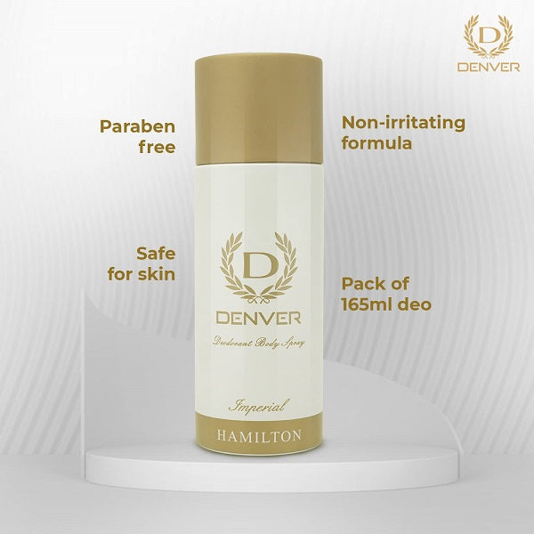 Denver Hamilton Imperial Long Lasting Deo Spray from Men 200ML