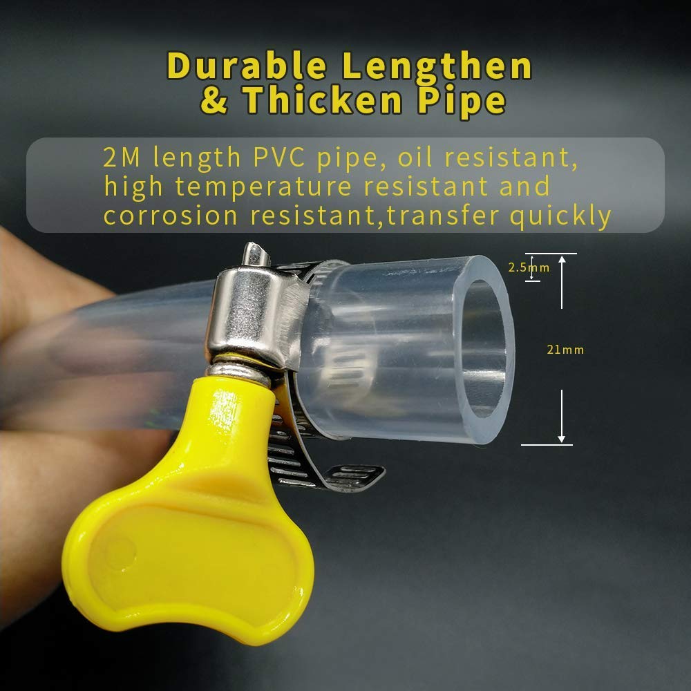 Oil Transfer Pump Kit , High Flow Siphon
