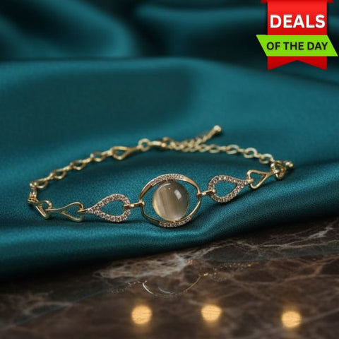 Elegance Cat’s Eye Gemstone Bracelet