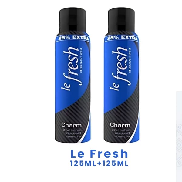 Deodorant Combo : 2 Le fresh & 2 Lafz (Pack of 4) Combo Pack