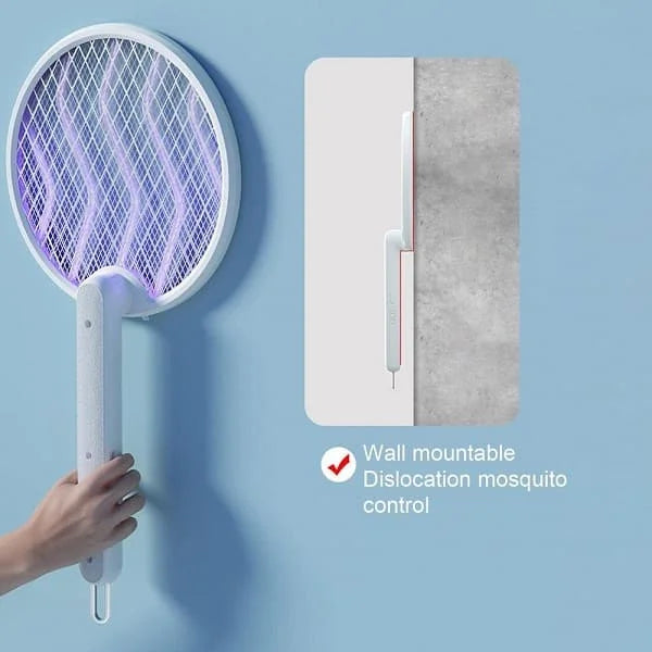 Retractable Bug Zapper Racket Powerful Mosquitoes hargeable