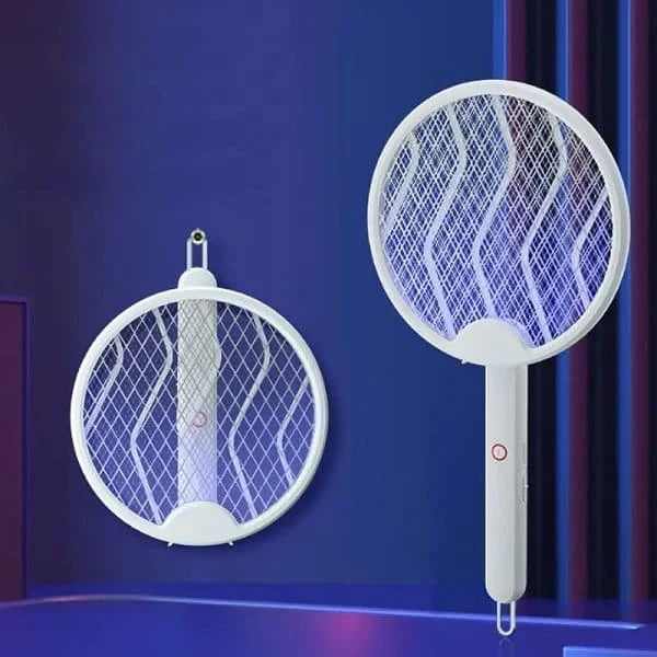 Retractable Bug Zapper Racket Powerful Mosquitoes hargeable