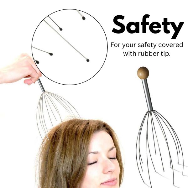 Body Massager &amp; Manual Head Massager – Relaxation Combo