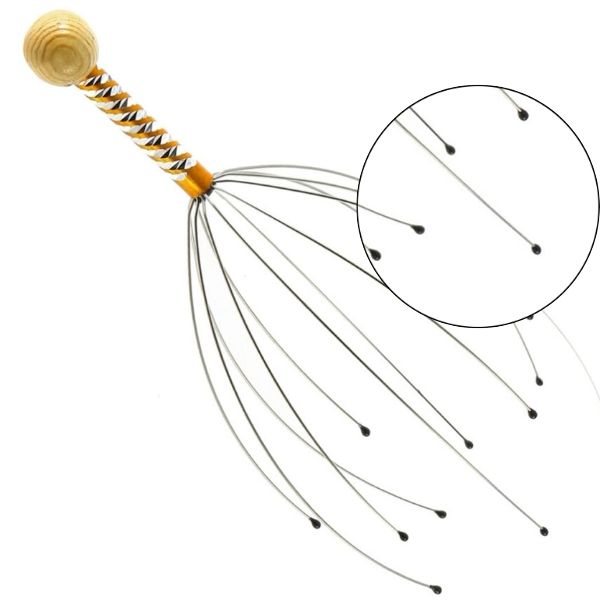 Body Massager &amp; Manual Head Massager – Relaxation Combo