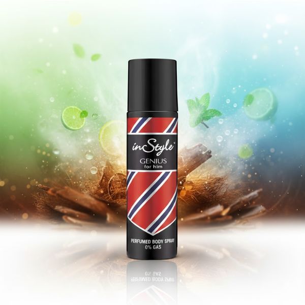 InStyle Genius Him Perfume Body Spray 135ml |  0% Gas
