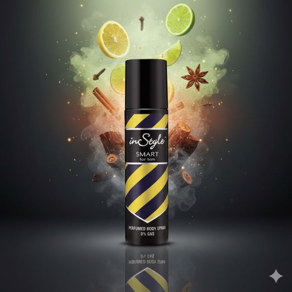 InStyle Smart For Him – Perfume Body Spray (0% Gas)