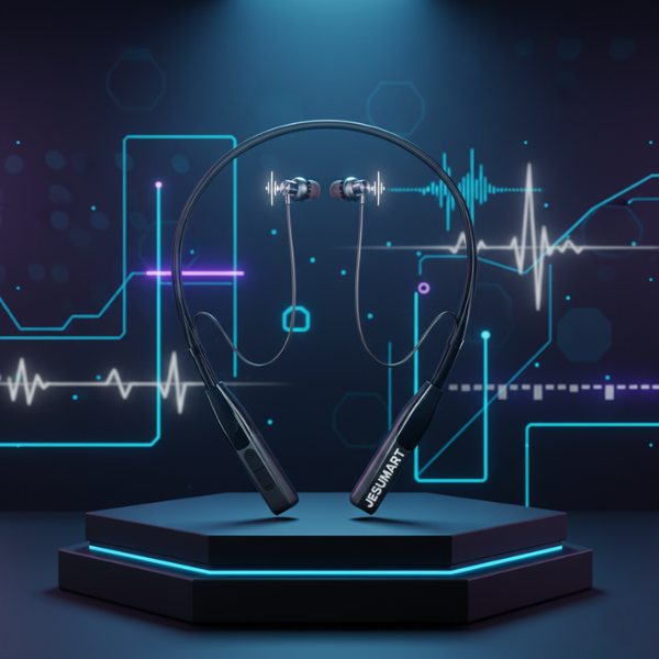 PACK OF 2| Neckbands Jesumart Gratitude Bluetooth Neckband – Long Playtime, Deep Bass