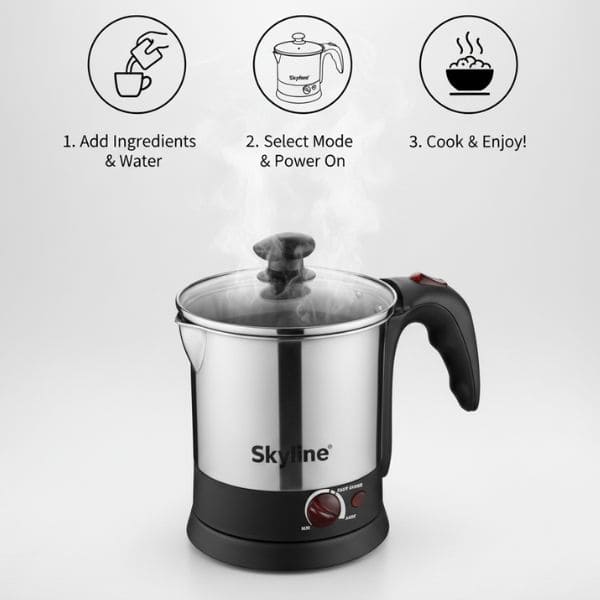 Skyline VTL-7070 Electric Kettle (1.7 Liters)