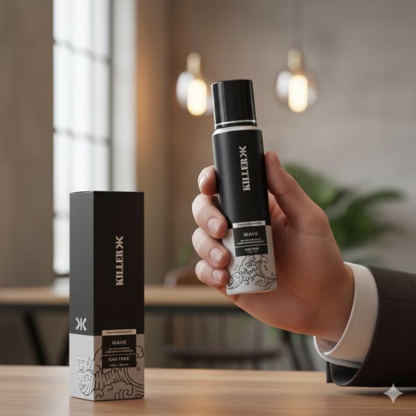 Killer-Killer Wave  Deodorant Spray for for men
