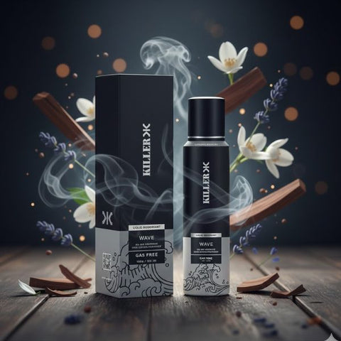 Killer-Killer Wave  Deodorant Spray for for men