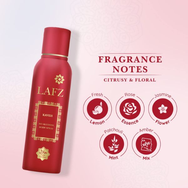 Lafz Kaveh Body Spray For Men