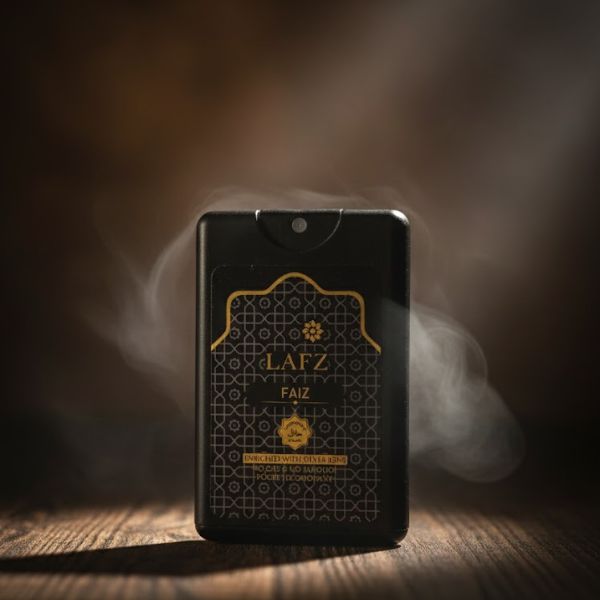 Lafz Faiz Pocket Deodorant pack of 2 – Enriched with Silver Ions, Alcohol & Gas-Free