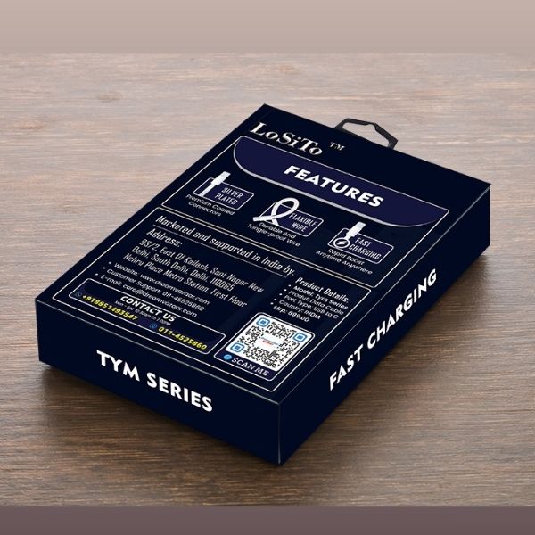 LoSiTo TYM Series 100W Fast Charging Type-C Cable