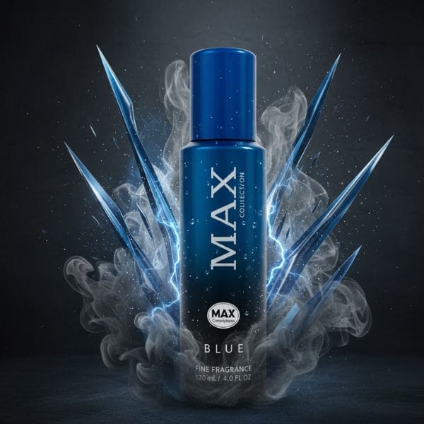 MAX Blue Body Spray  for unisex