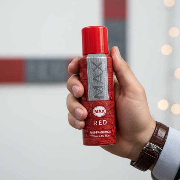 MAX Red Body Spray for unisex