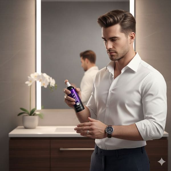 MAX Purple Body Spray for Unisex