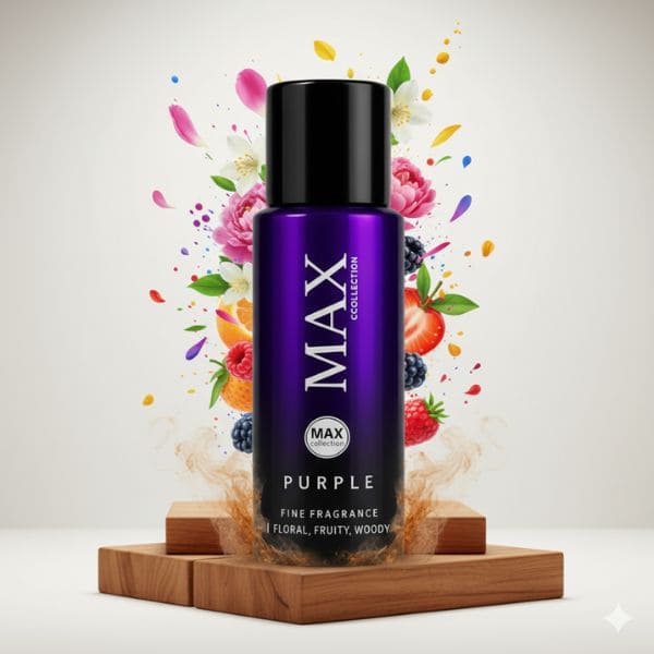 MAX Purple Body Spray for Unisex