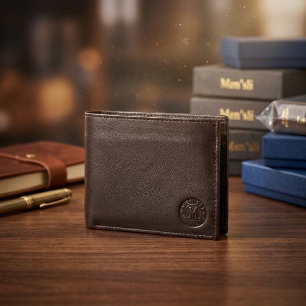 PACK OF 2 :- Men'sLi Premium Leather Bifold Wallet for Men (TH 1051)